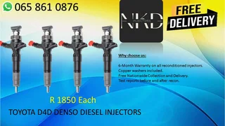 Toyota D4d Diesel Injectors For Sale