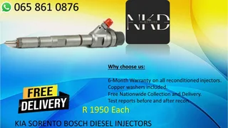 Kia Sorento Diesel Injectors For Sale