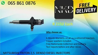 Mitsubishi Triton 2.5 Diesel Injectors For Sale