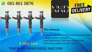 Toyota 1kd Diesel Injectors For Sale