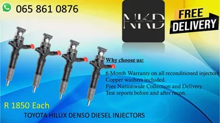 Toyota Hilux Diesel Injectors For Sale