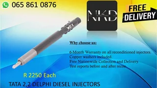 Tata 2.2 Diesel Injectors For Sale
