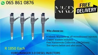 Ford Ranger 3.0 Diesel Injectors For Sale