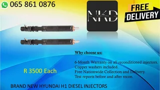New Hyundai H1 Diesel Injectors For Sale