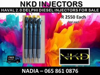 Haval 2.0 Delphi Diesel Injectors For Sale Or Recon