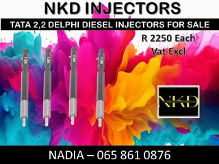 Tata 2.2 Diesel Injectors For Sale Or Recon