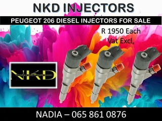 Peugeot 206 1.4l Hdi Diesel Injectors For Sale Or Recon