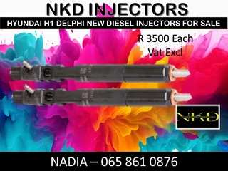 Hyundai H1 Delphi New Diesel Injectors For Sale Or Recon