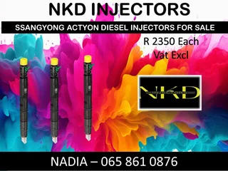 Ssangyong Actyon Diesel Injectors For Sale Or Recon