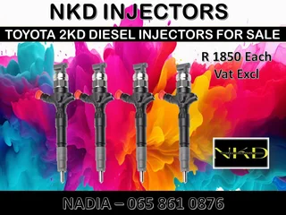 Toyota 2kd Diesel Injectors For Sale Or Recon