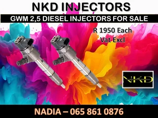 Gwm 2.5l Diesel Injectors For Sale Or Recon