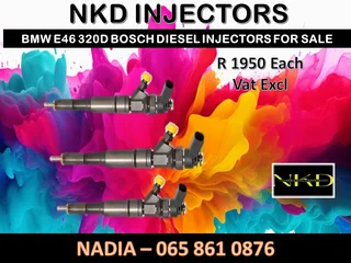 Bmw E46 320d Diesel Injectors For Sale Or Recon