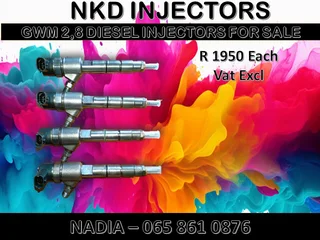 Gwm 2.8l Diesel Injectors For Sale Or Recon