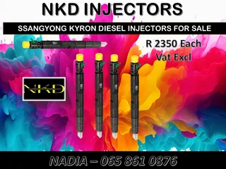 Ssangyong Kyron Diesel Injectors For Sale Or Recon