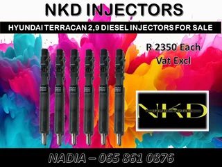Hyundai Terrican 2.9 Diesel Injectors For Sale Or Recon