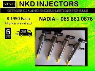 Citroen C3 1.4 Hdi Diesel Injectors For Sale Or Recon
