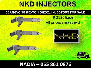 Ssangyong Rexton Diesel Injectors For Sale Or Recon