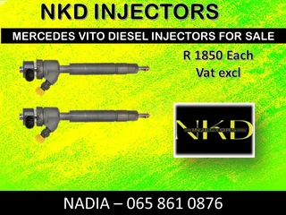 Mercedes Vito Diesel Injectors For Sale Or Recon