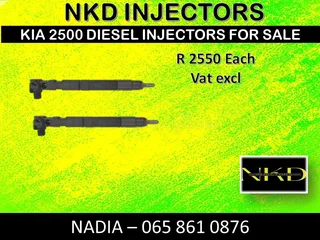 Kia (2500) Diesel Injectors For Sale Or Recon