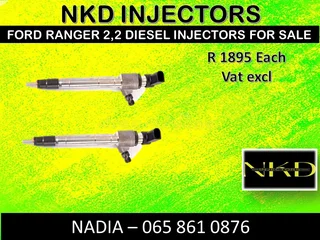 Ford Ranger 2.2 Diesel Injectors For Sale Or Recon
