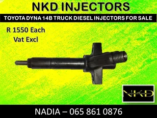 Toyota Dyna 14b Diesel Injectors For Sale Or Recon