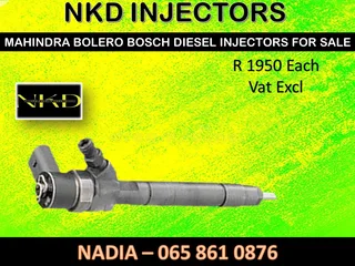 Mahindra Bolero Diesel Injectors For Sale Or Recon