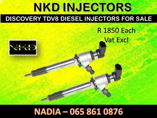 Discovery Tdv8 Diesel Injectors For Sale Or To Recon