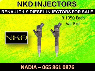 Renault 1.9 Diesel Injectors For Sale Or To Recon
