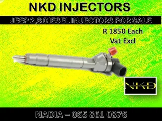Jeep 2.8 Diesel Injectors For Sale Or To Recon