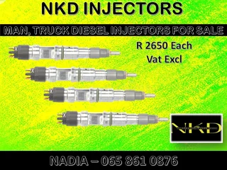 Man Truck Diesel Injectors For Sale Or Recon