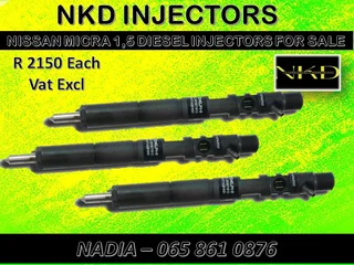 Nissan Micra 1.5 Diesel Injectors For Sale Or Recon