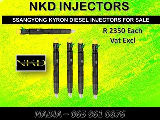 Ssangyong Kyron Diesel Injectors For Sale Or Recon