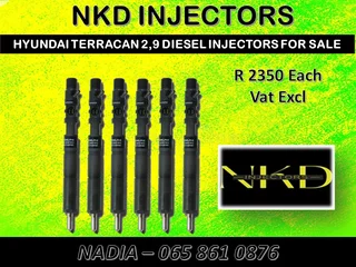 Hyundai Terican 2.9 Diesel Injectors For Sale Or Recon