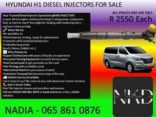 Hyundai H1 Diesel Injectors For Sale On Exchange