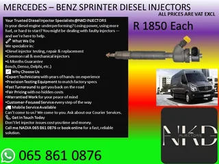 Mercedes Benz Sprinter Diesel Injectors For Sale On Exchange