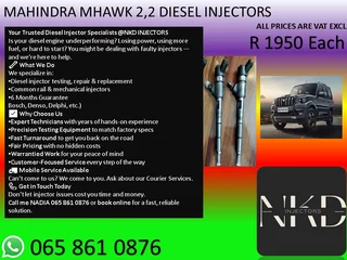 Mahindra Mhawk 2.2 Diesel Injectors For Sale On Exchange