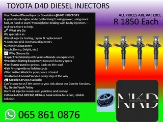 Toyota D4d Diesel Injectors For Sale On Exchange
