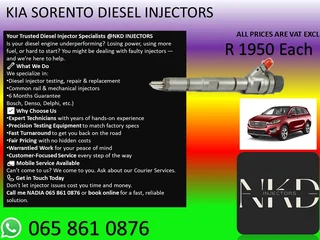 Kia Sorento Diesel Injectors For Sale On Exchange