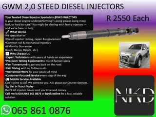 Gwm 2.0 Steed Diesel Injectors For Sale On Exchange