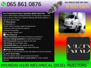 Hyundai H100 Diesel Injectors For Sale On Exchange