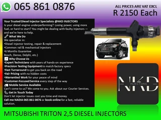 Mitsubishi Triton 2.5 Diesel Injectors For Sale On Exchange