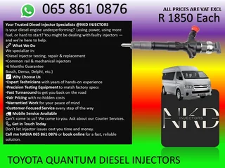 Toyota Quantum Diesel Injectors For Sale On Exchange