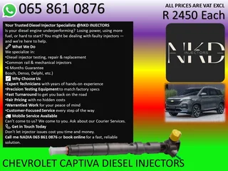 Chevrolet Captiva Diesel Injectors For Sale On Exchange