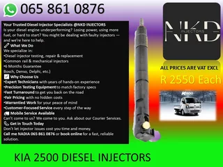 Kia 2500 Diesel Injectors For Sale On Exchange