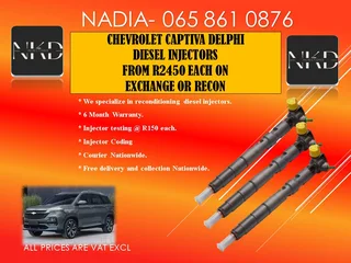 Chevrolet Captiva Diesel Injectors For Sale With Test Report
