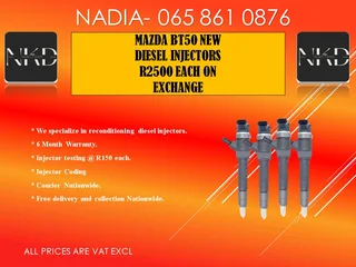 Mazda Bt50 New Diesel Injectors For Sale With Test Report