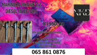 Mahindra Mhawk 2.2 Diesel Injectors For Sale With Warranty