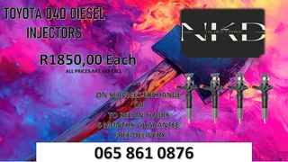 Toyota D4d Diesel Injectors For Sale With Warranty