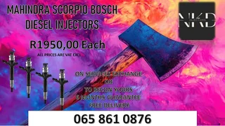 Mahindra Scorpio Diesel Injectors For Sale With Warranty