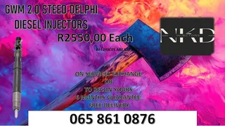 Gwm 2.0 Steed Diesel Injectors For Sale With Warranty